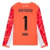 Maillot Borussia Dortmund Kobel 1 Gardien Rouge 2025-26 Manche Longue Maillot Borussia Dortmund Kobel 1 Gardien Rouge 2025-26 Manche Longue